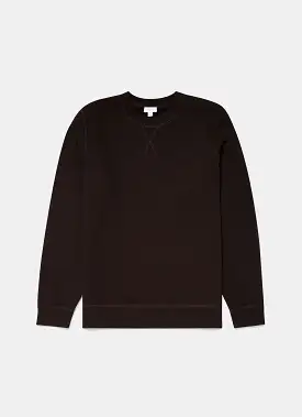 Men's Loopback Sweatshirt in Coffee