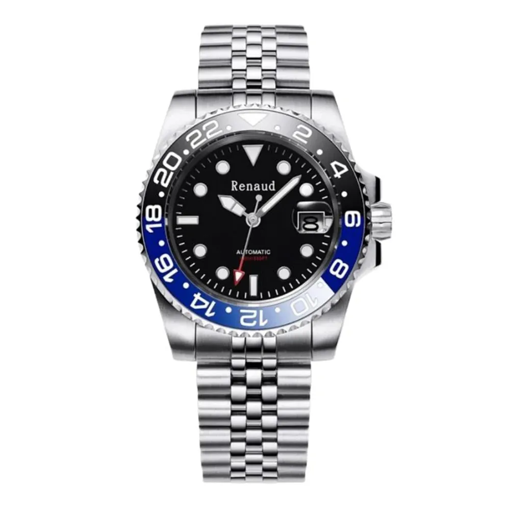 Men's Luxury Sapphire Crystal Luminous Automatic Mechanical Wristwatches