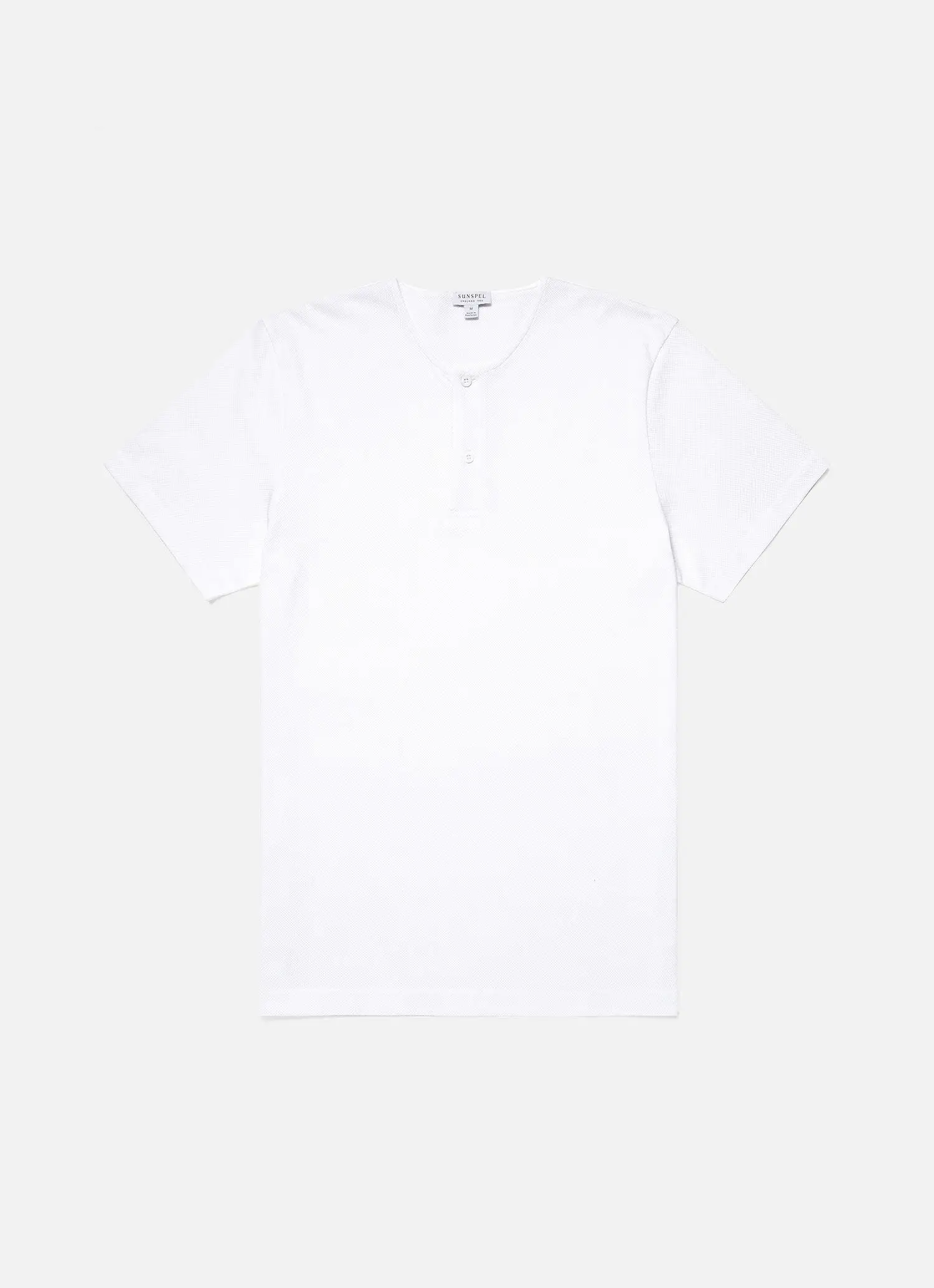 Men's Riviera Henley in White