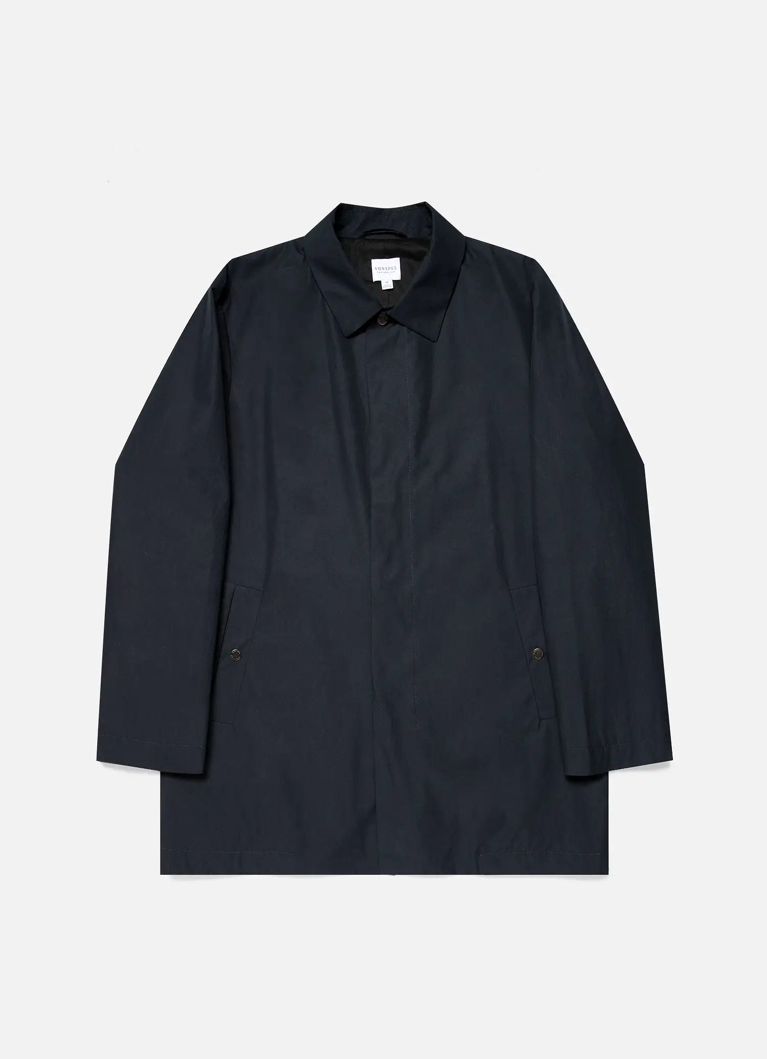 Men's Ventile Mac in Dark Navy