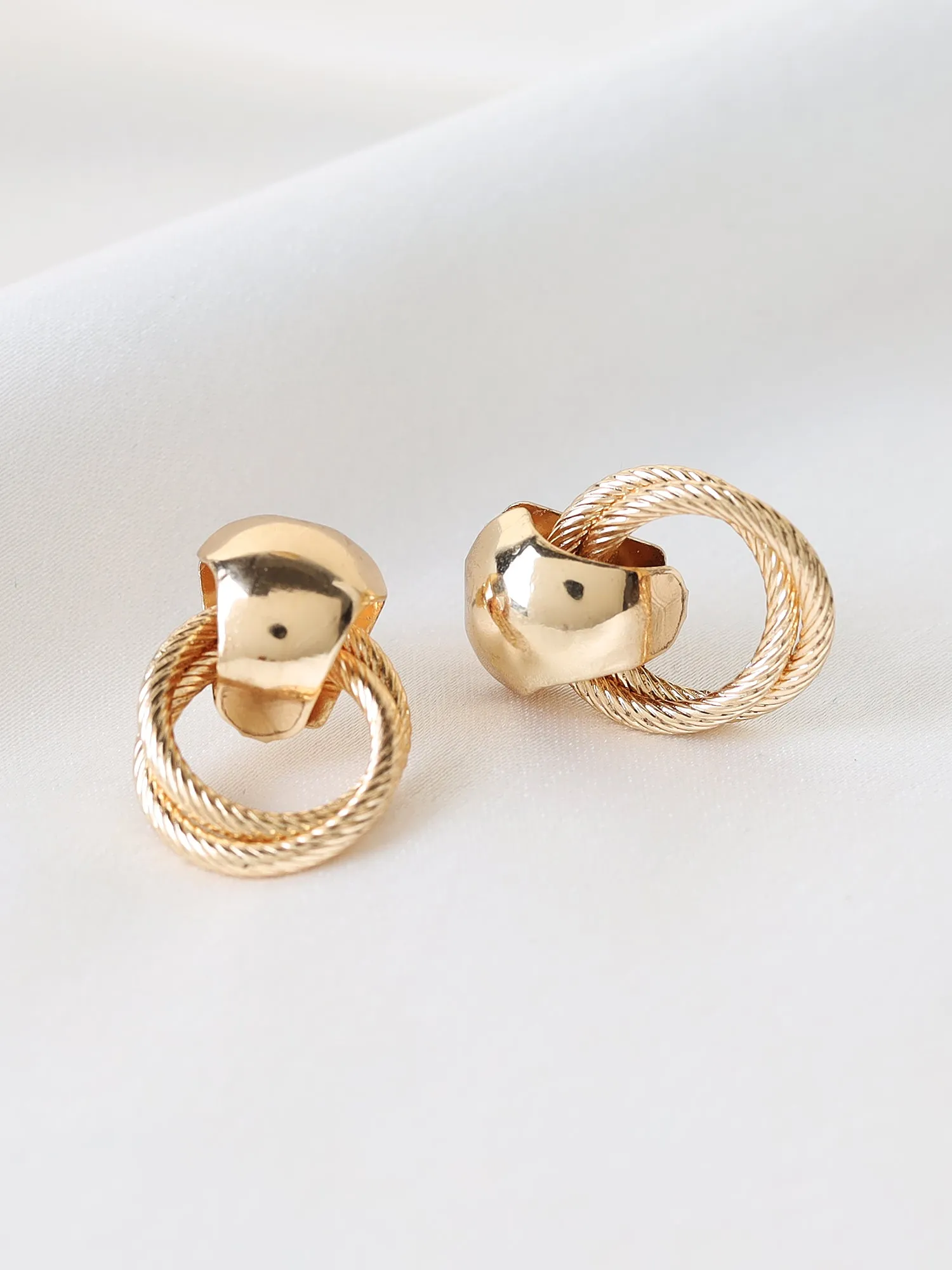 Minimalistic Golden Studs