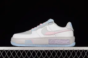 Nike Air Force 1 Fontanka Grey Pink Purple Blue CW6688-605