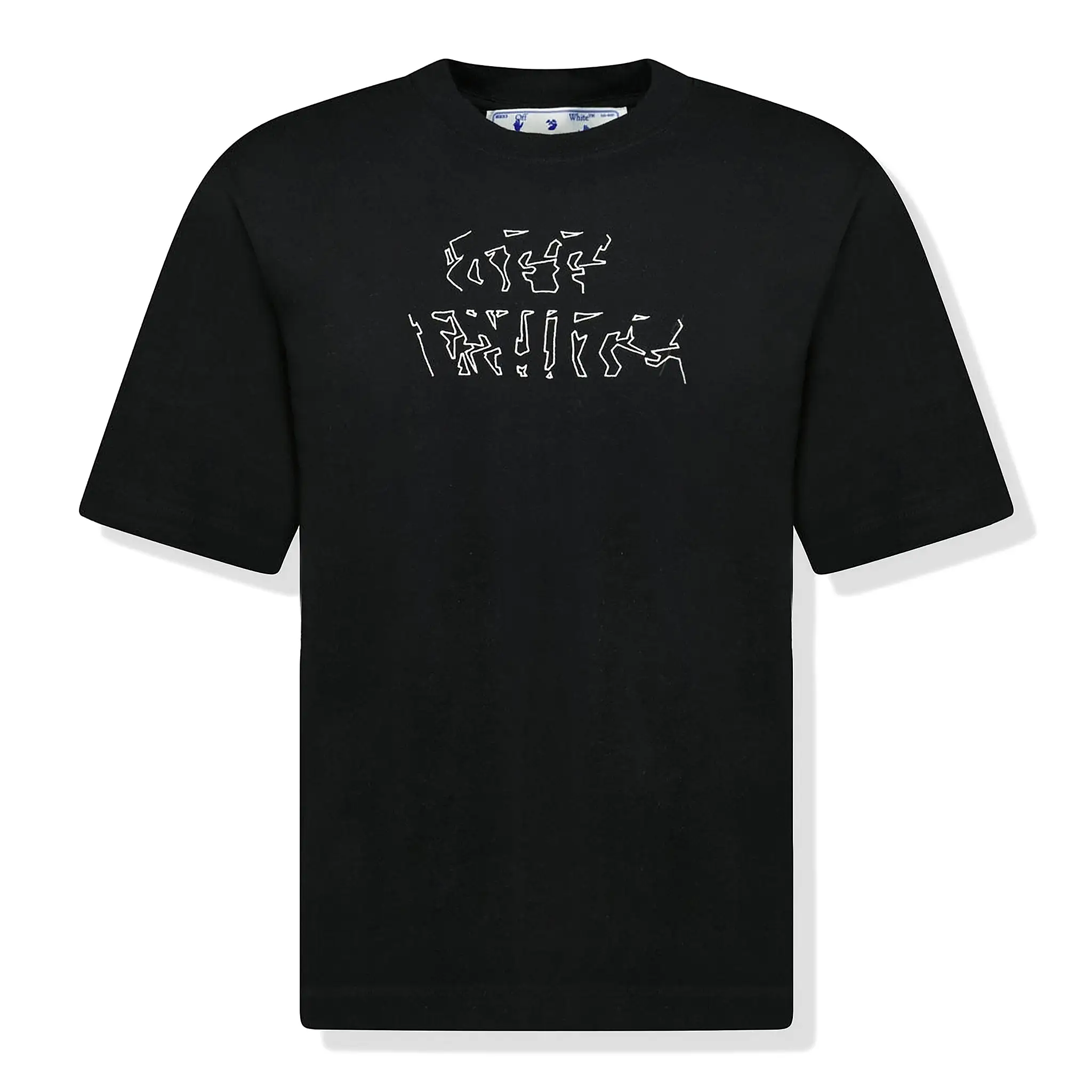 Off-White Arrows Skate Slime Black T Shirt