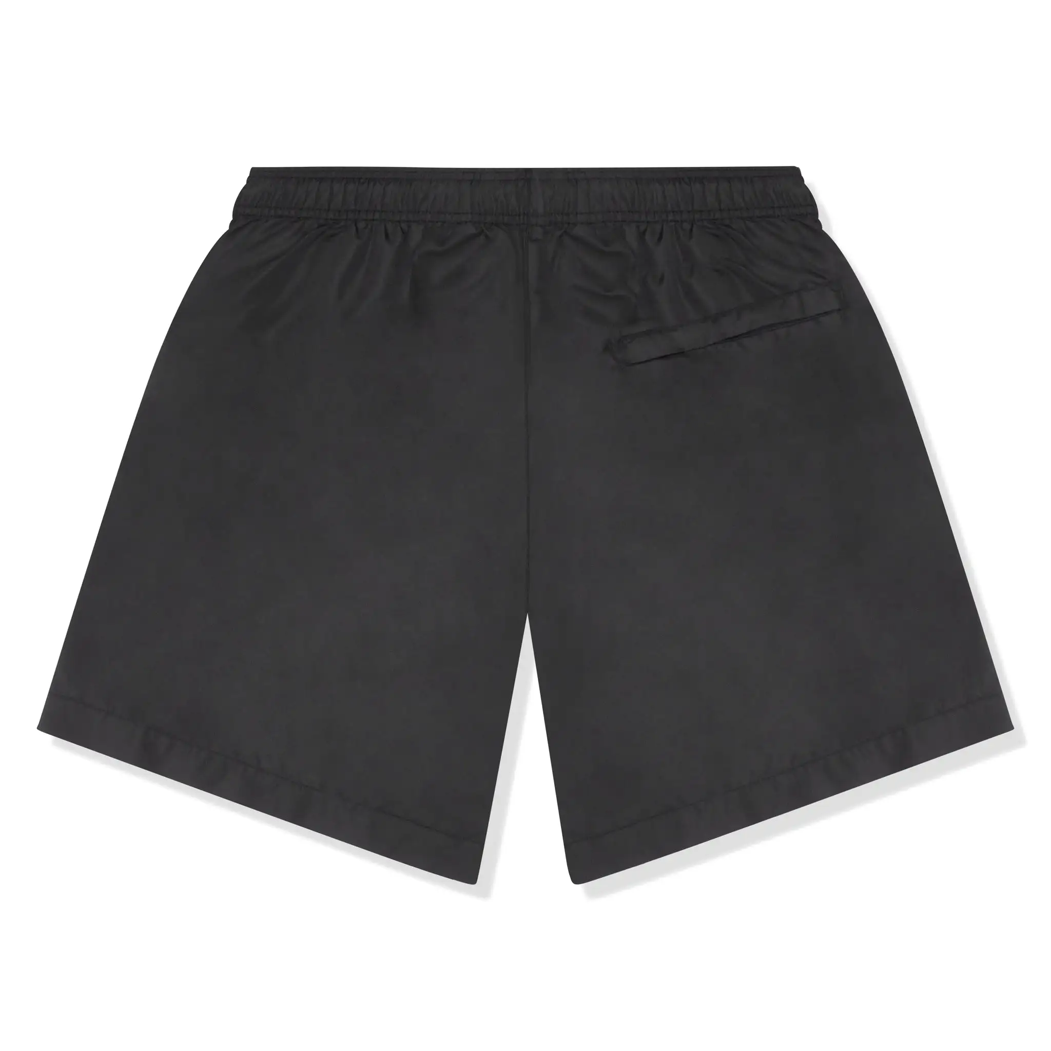 Off-White Logo Print Black Swim Shorts