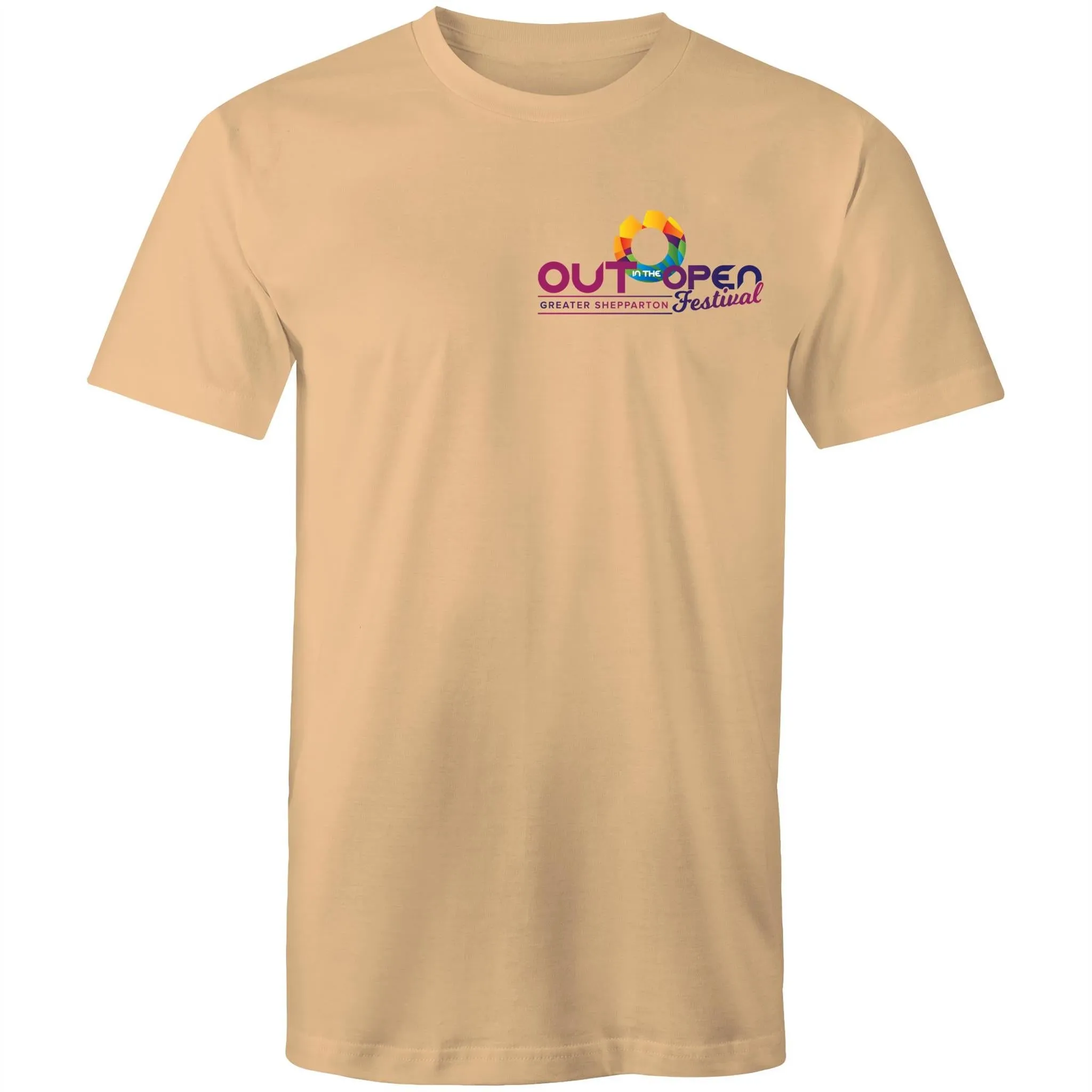 Out in the Open Festival 2022 Double Sided T-Shirt All Gender (LG164)