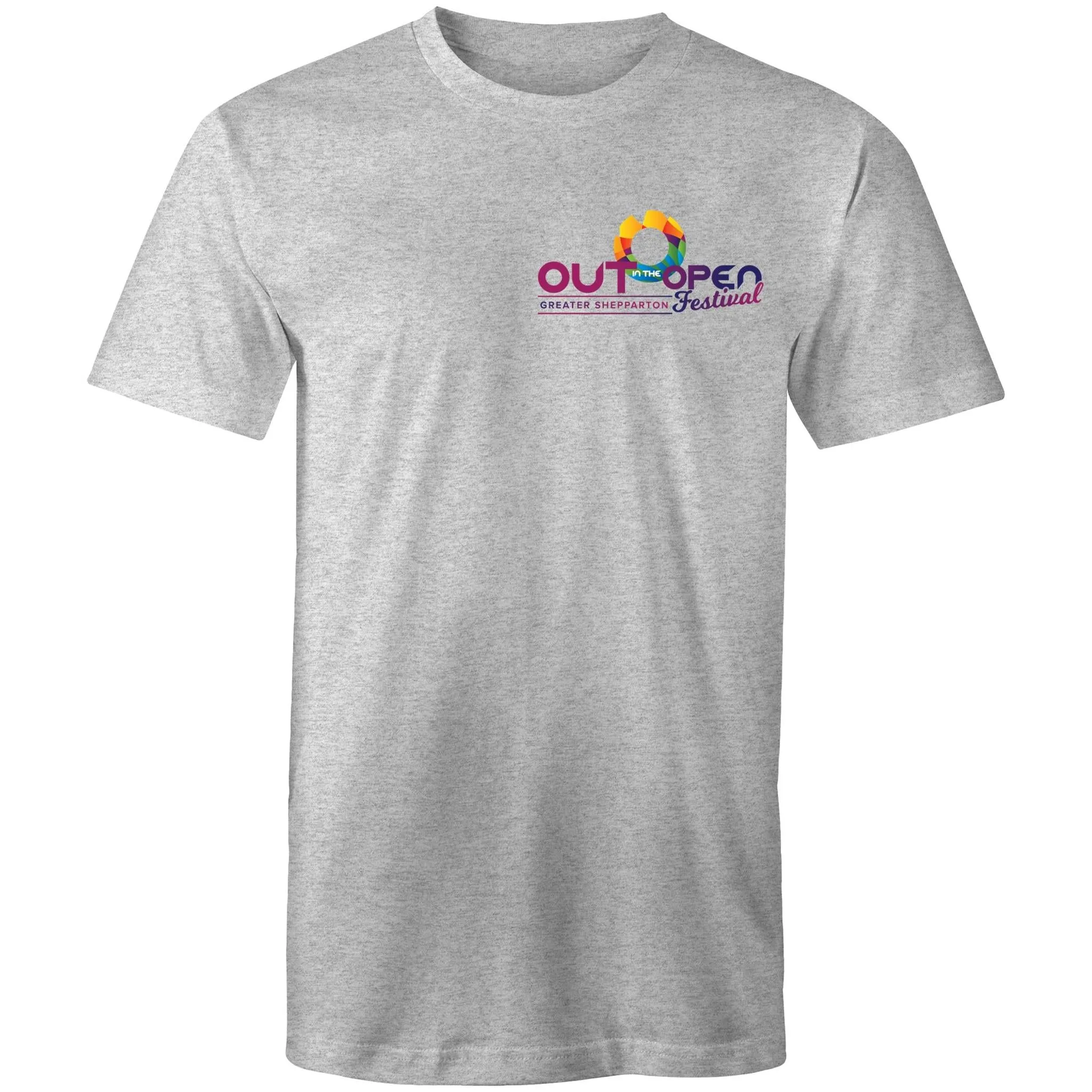 Out in the Open Festival 2022 Double Sided T-Shirt All Gender (LG164)