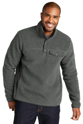 Port Authority Clothing F140 Port Authority   Camp Fleece Snap Pullover SKU: F140