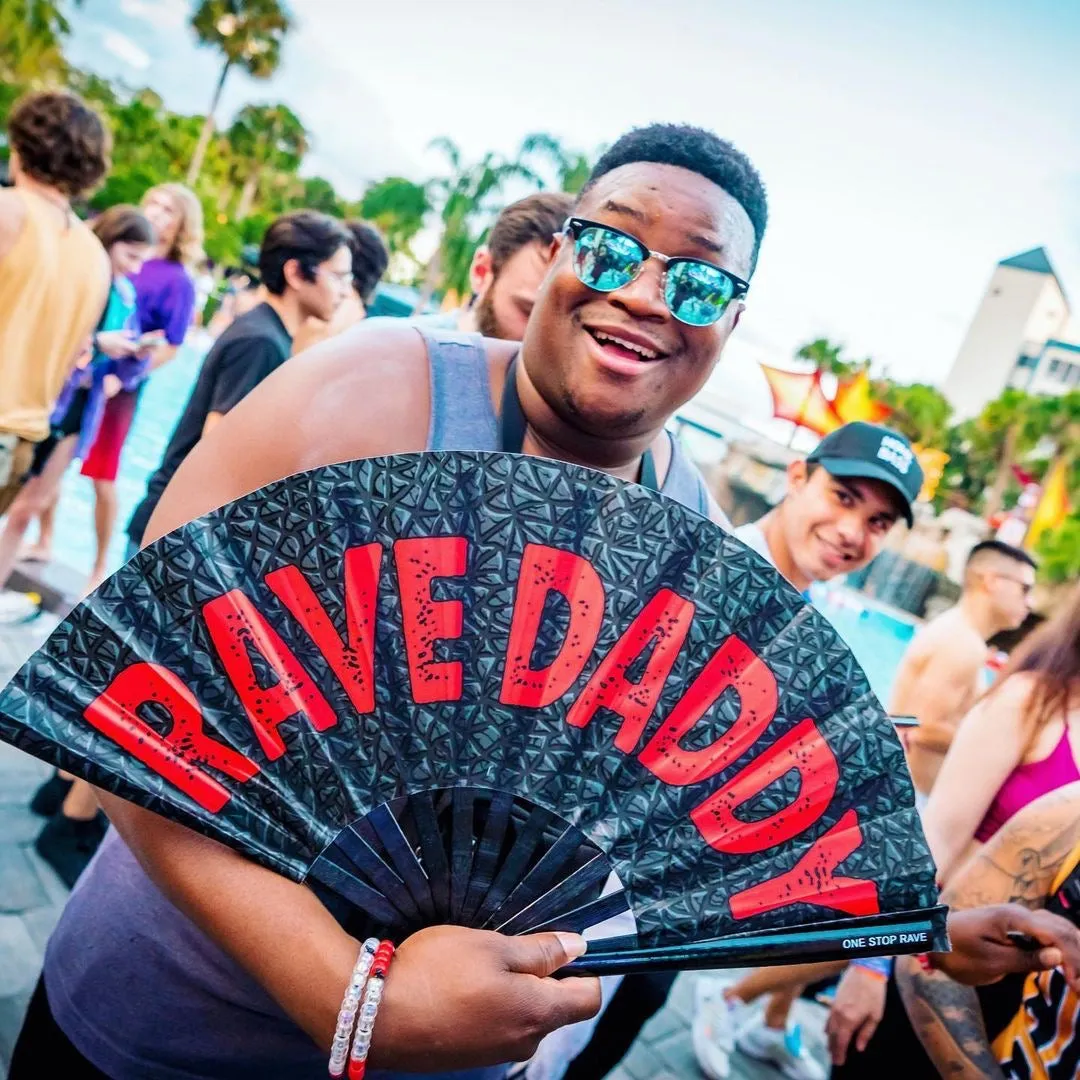 Rave Daddy Hand Fan