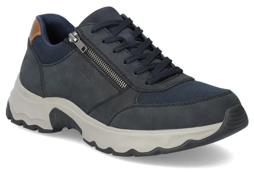 Rieker 11400-14 Mens Wide Fit Lace Up Trainer