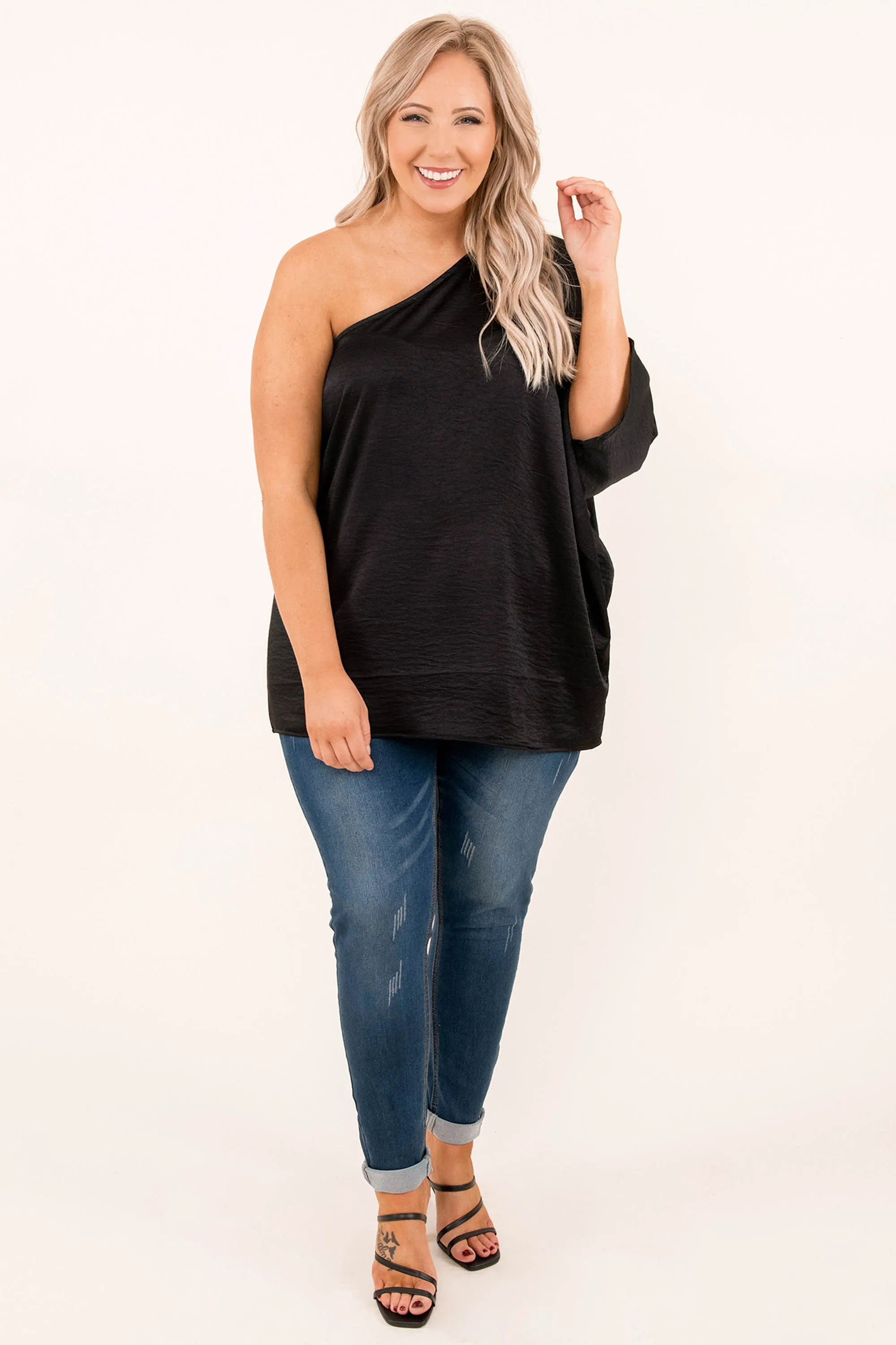 Skip The Business Top, Black