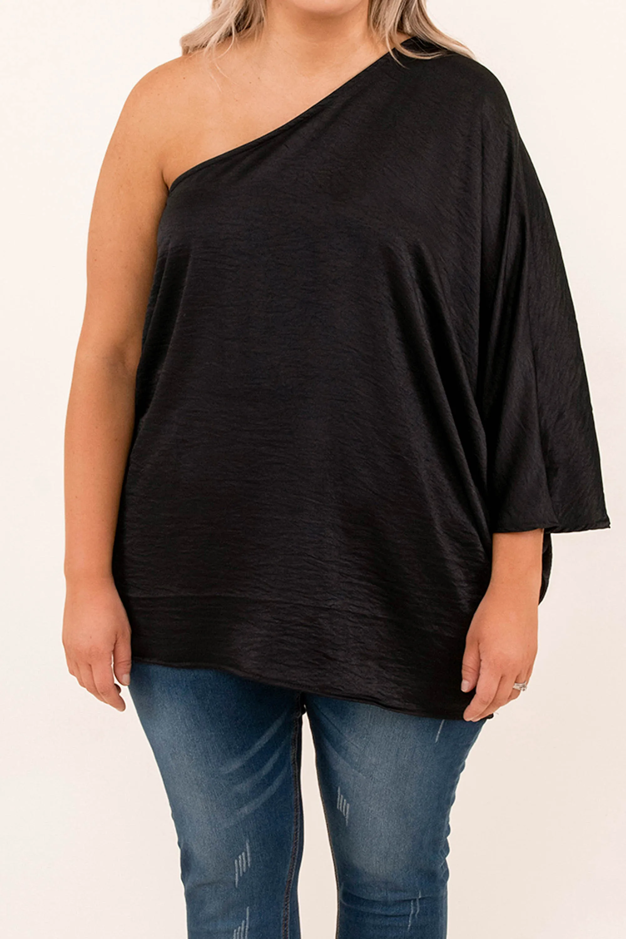 Skip The Business Top, Black