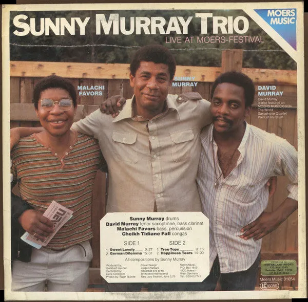 Sunny Murray Trio ~ Live At Moers Festival