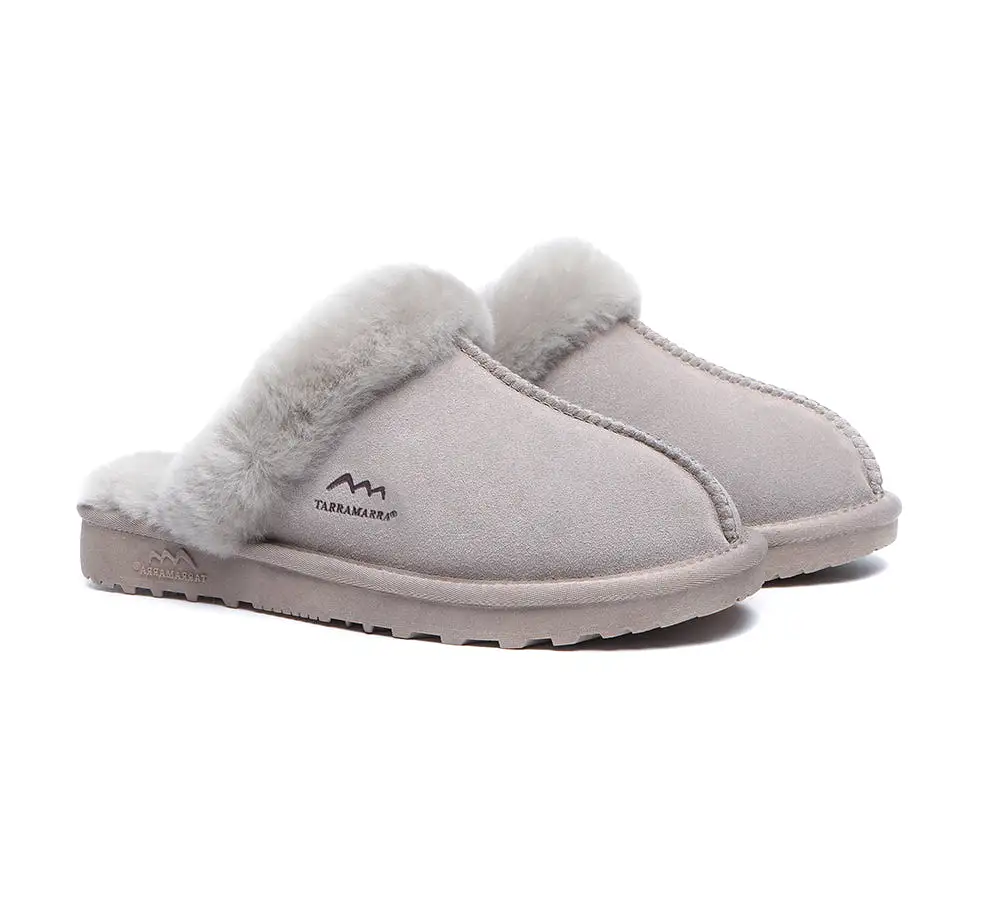 TARRAMARRA Premium Sheepskin Unisex Slippers Lyla