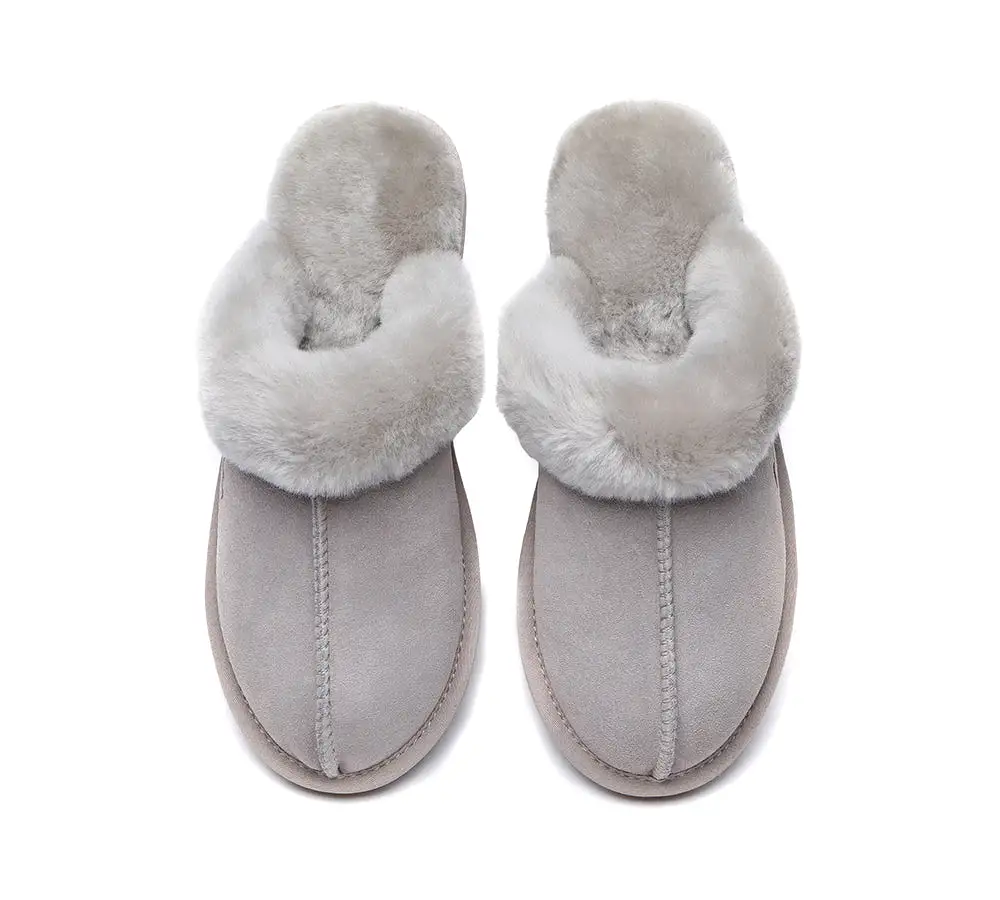 TARRAMARRA Premium Sheepskin Unisex Slippers Lyla