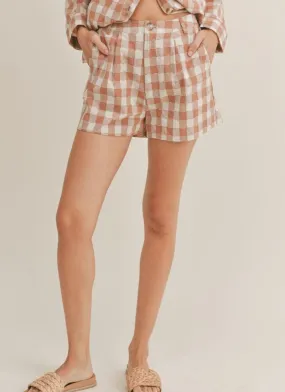 Texas Checkered Shorts