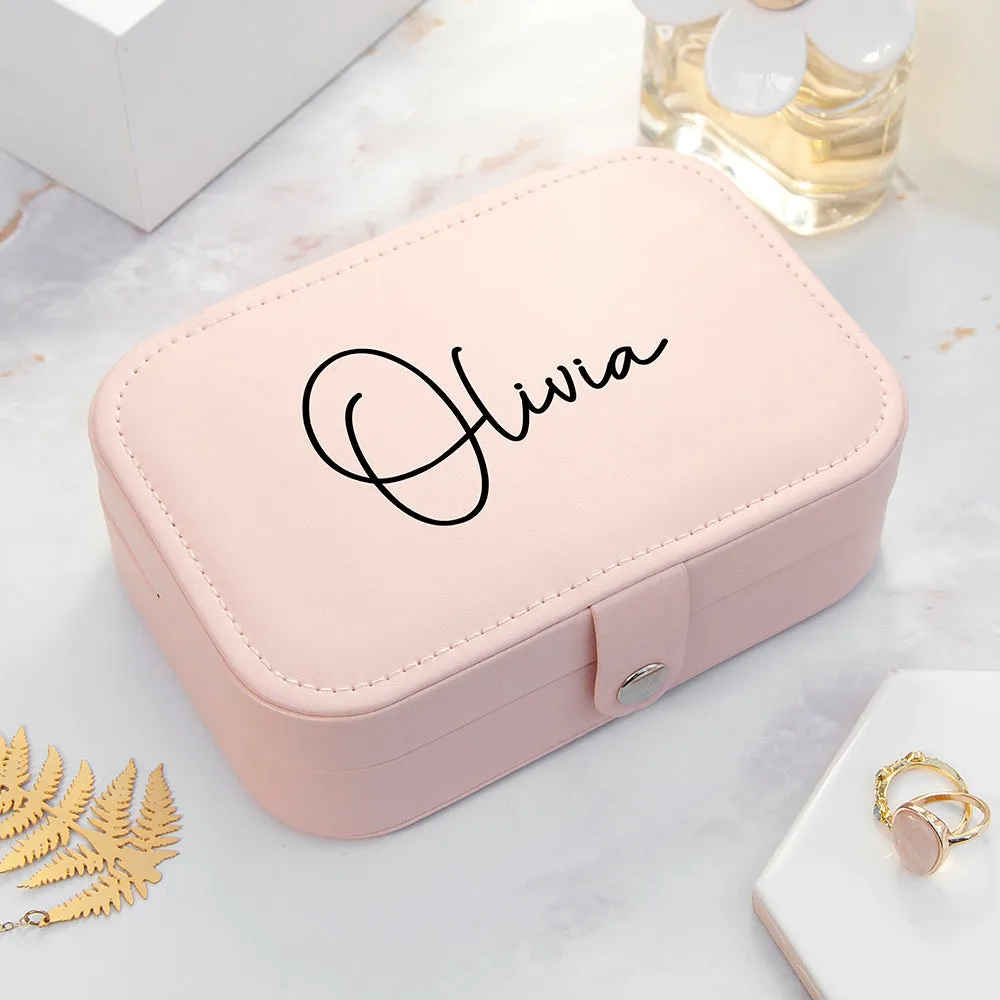 Treat Republic Blush Pink Jewellery Case