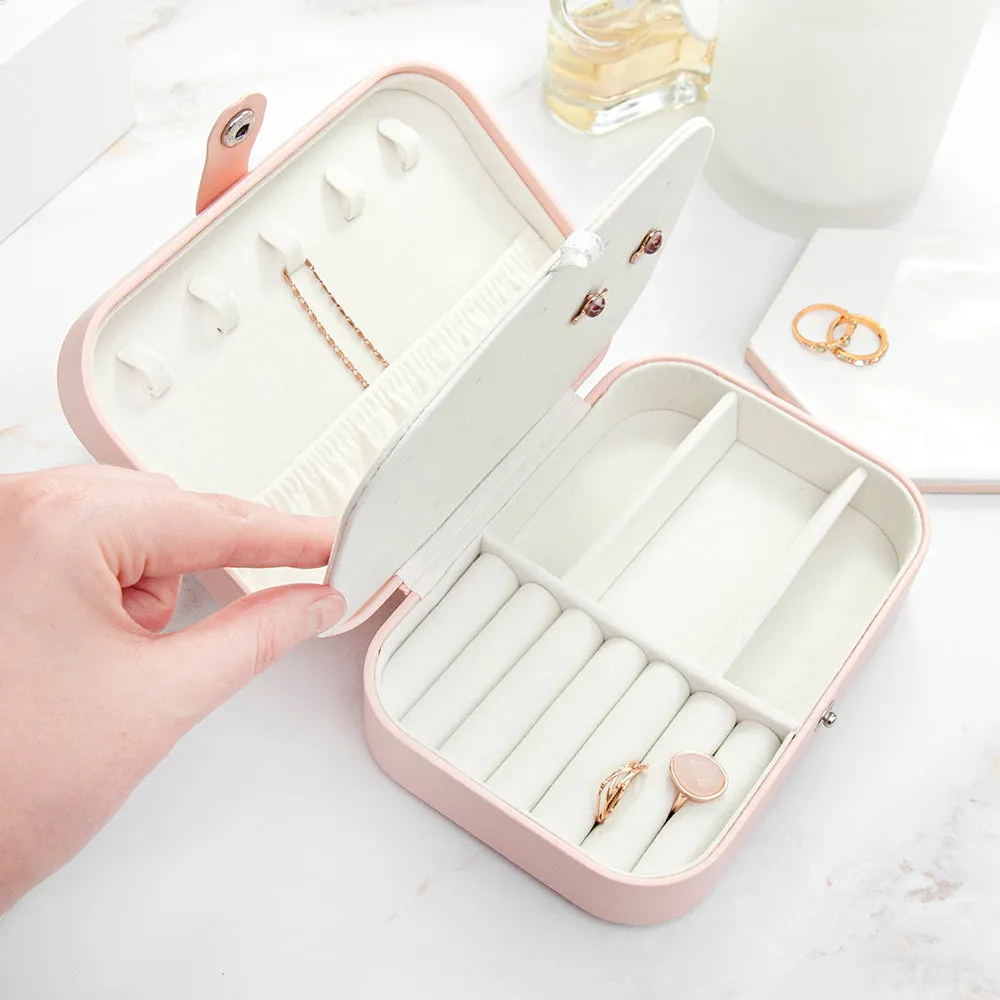 Treat Republic Blush Pink Jewellery Case