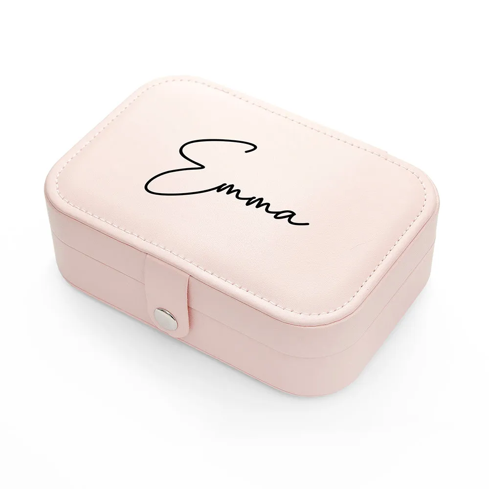 Treat Republic Blush Pink Jewellery Case