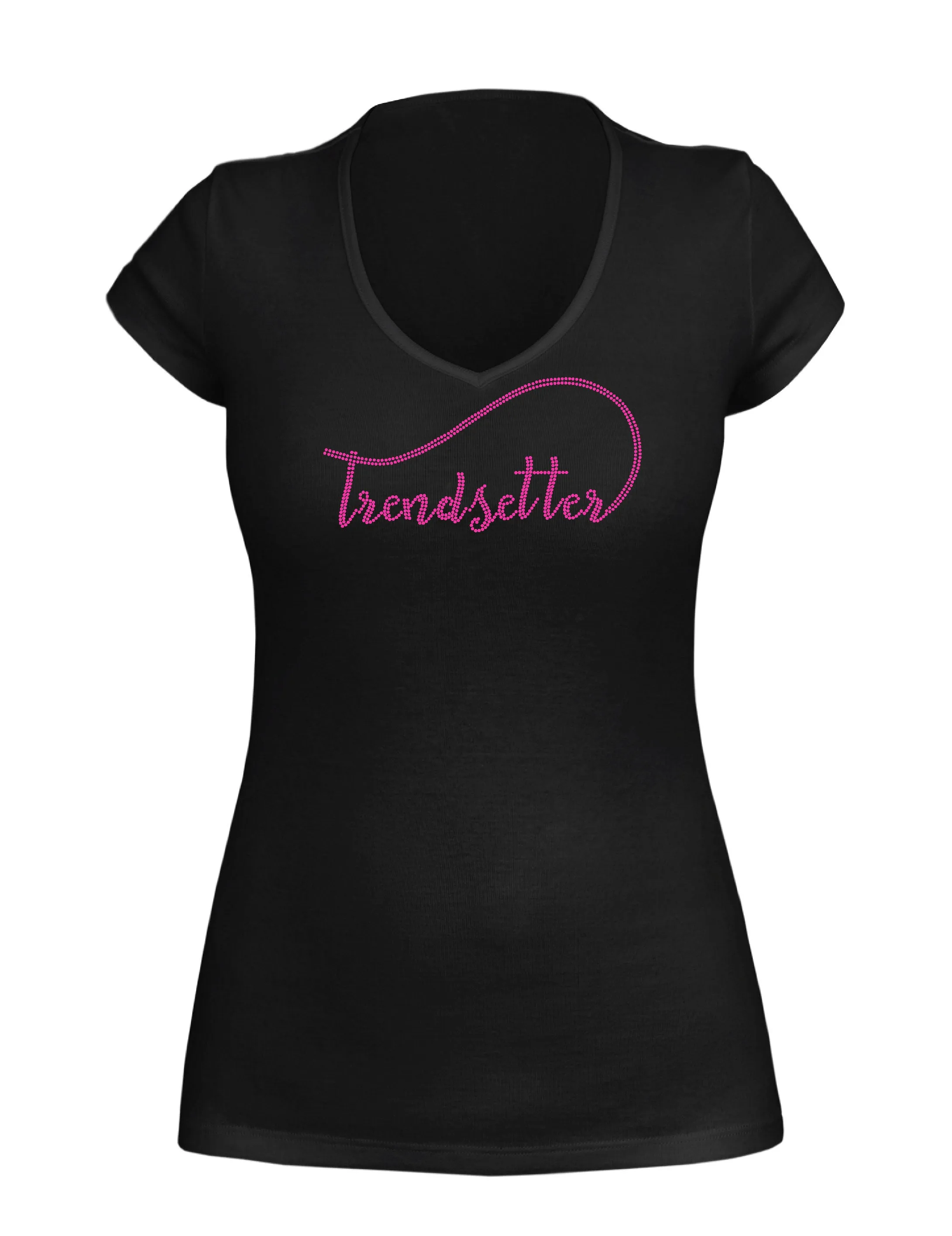 Trendsetter Rhinestone Bling T Shirt