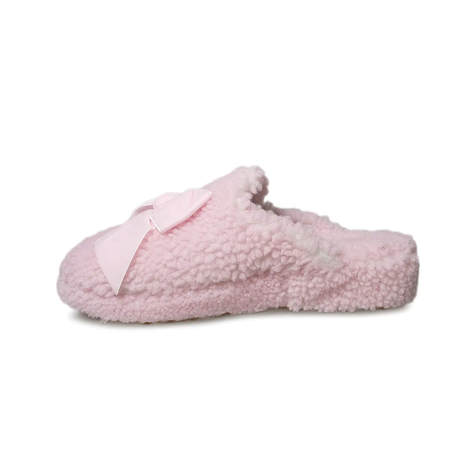 UGG Addison Velvet Bow Seashell Pink Slippers - Women's