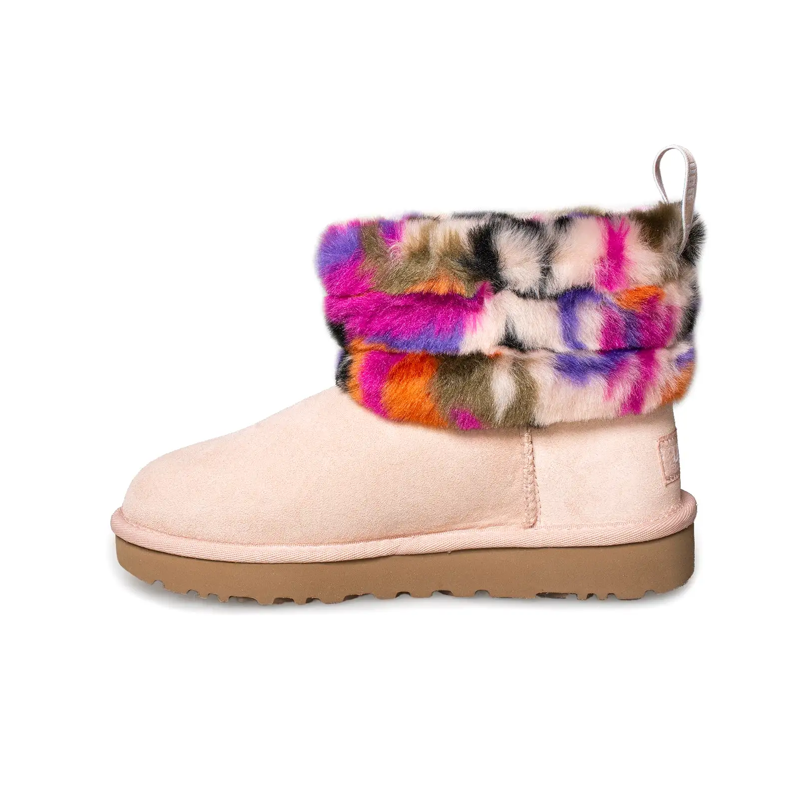 UGG Fluff Mini Quilted Motlee Multi Colored Boot's - Women's