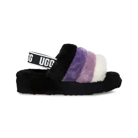 UGG Fluff Yeah Slide Violet Multi Slippers - Women's