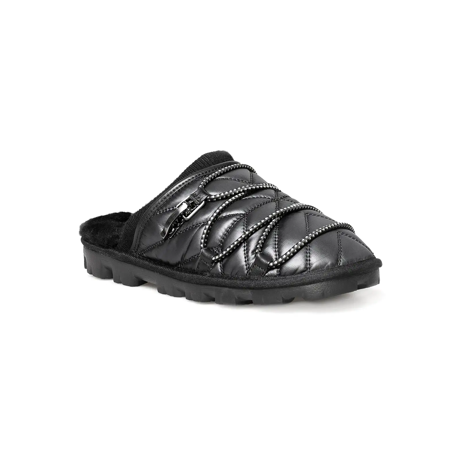 UGG Lakes & Lights Coquette Black Slippers - Women's