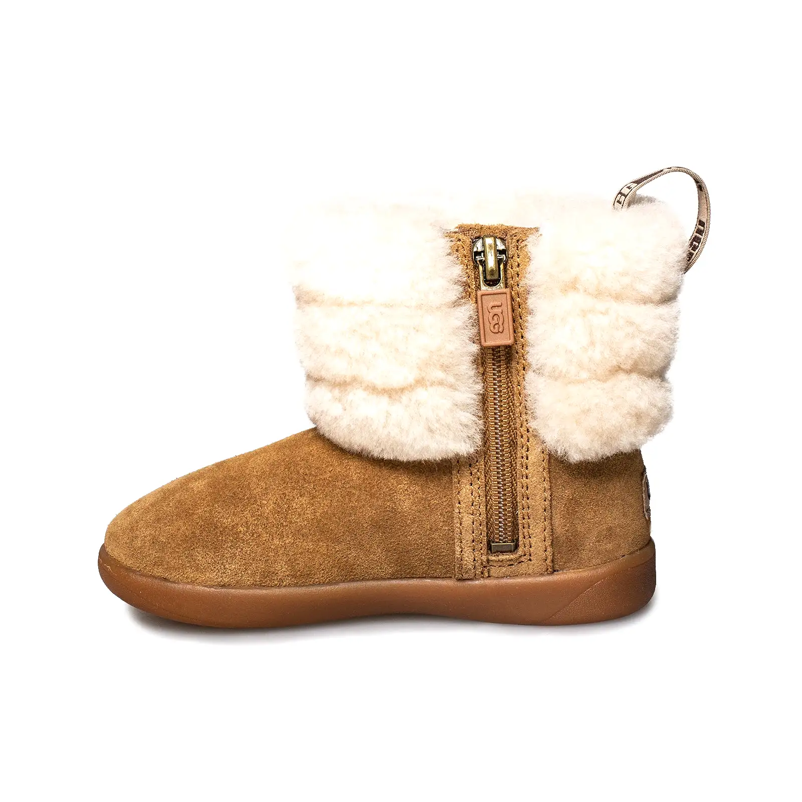 UGG Mini Quilted Fluff Chestnut Boot's - Toddler's