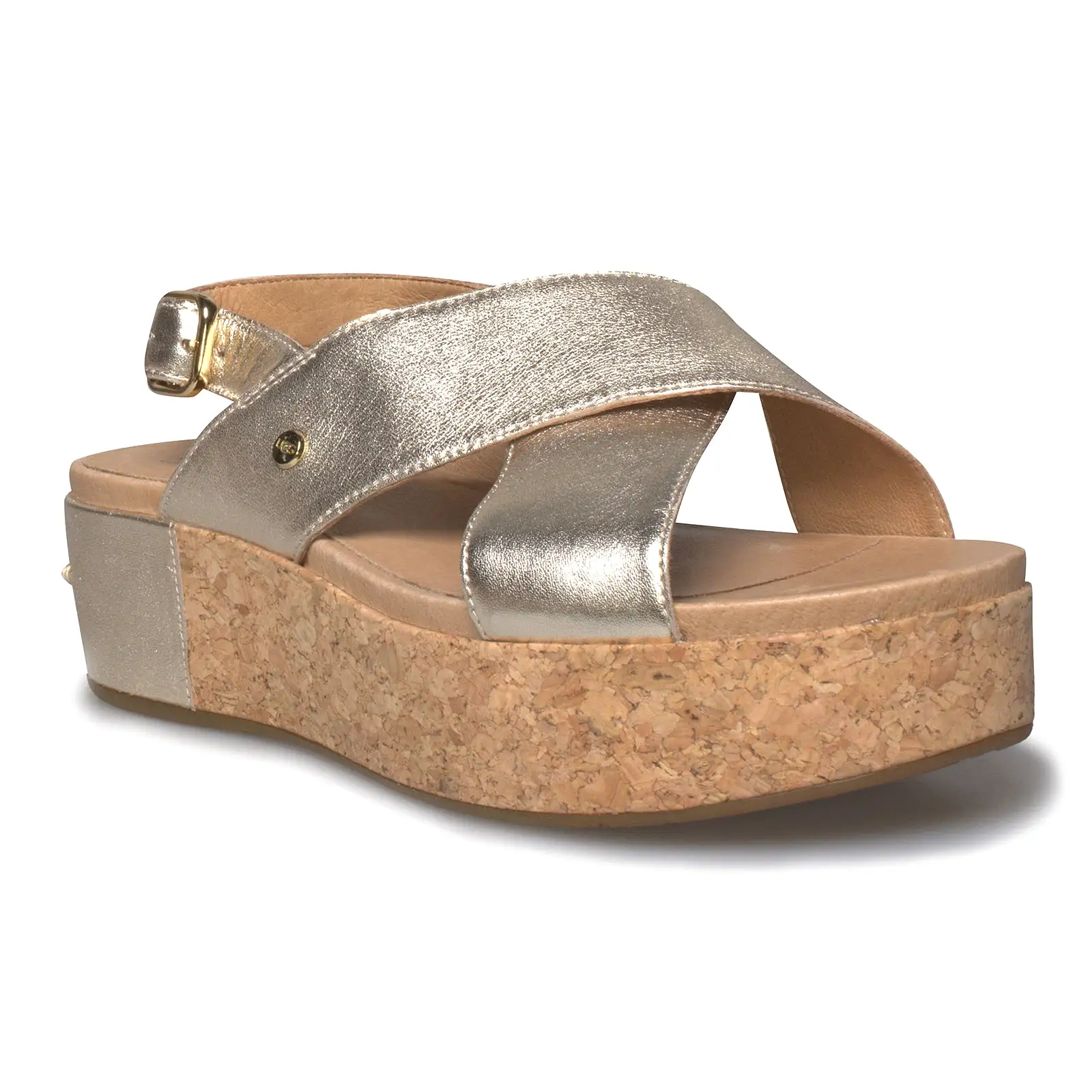 UGG Shoshana Gold Sandals - Women's