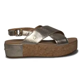 UGG Shoshana Gold Sandals - Women's