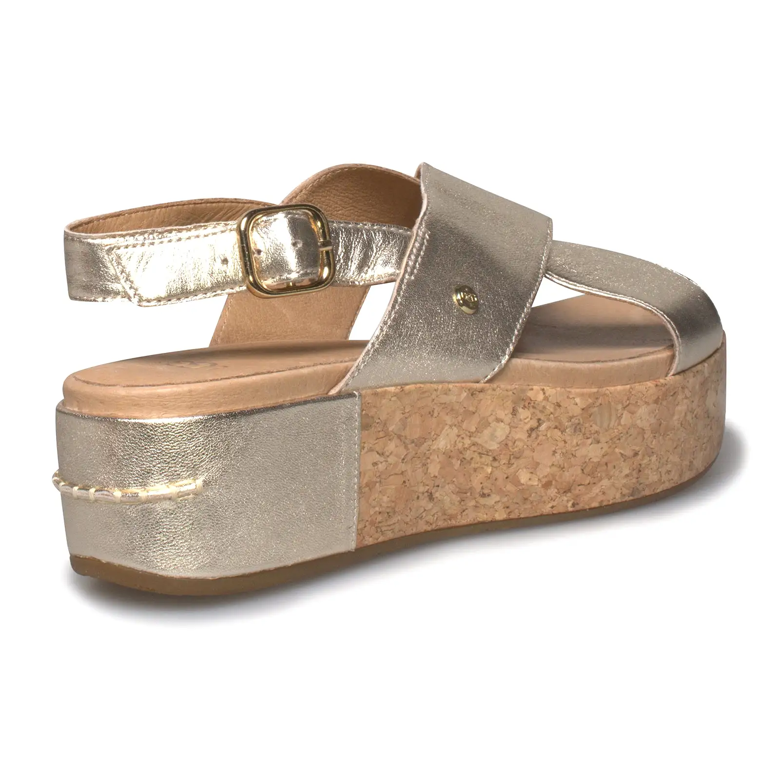 UGG Shoshana Gold Sandals - Women's