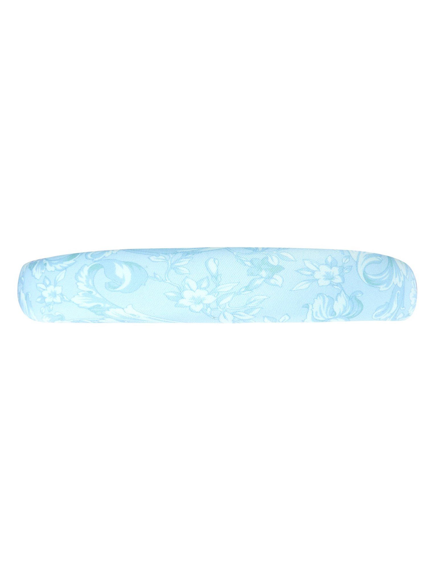 VERSACE    PADDED TWILL HEADBAND WITH BAROQUE PRINT