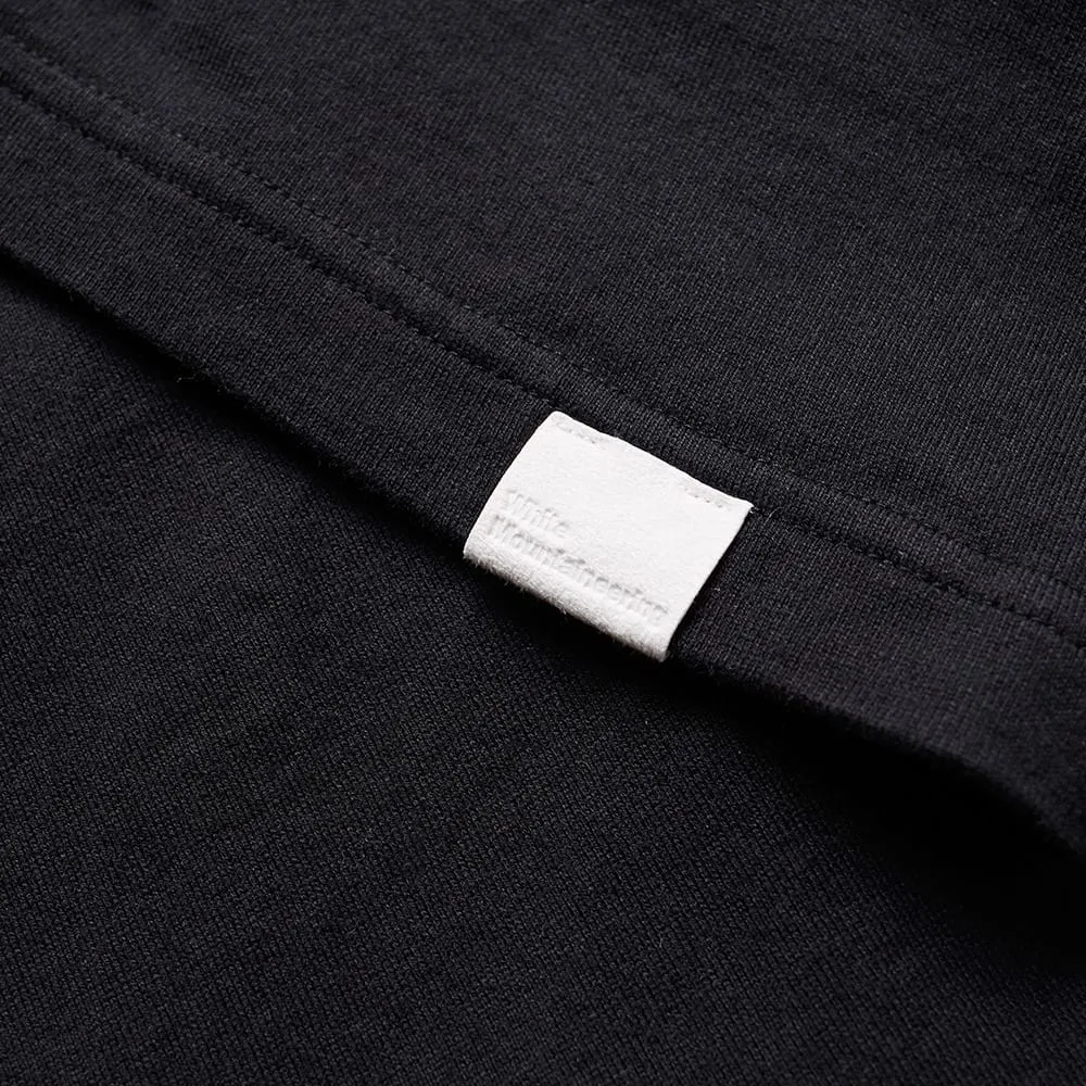 White Mountaineering Printed W TeeBlack