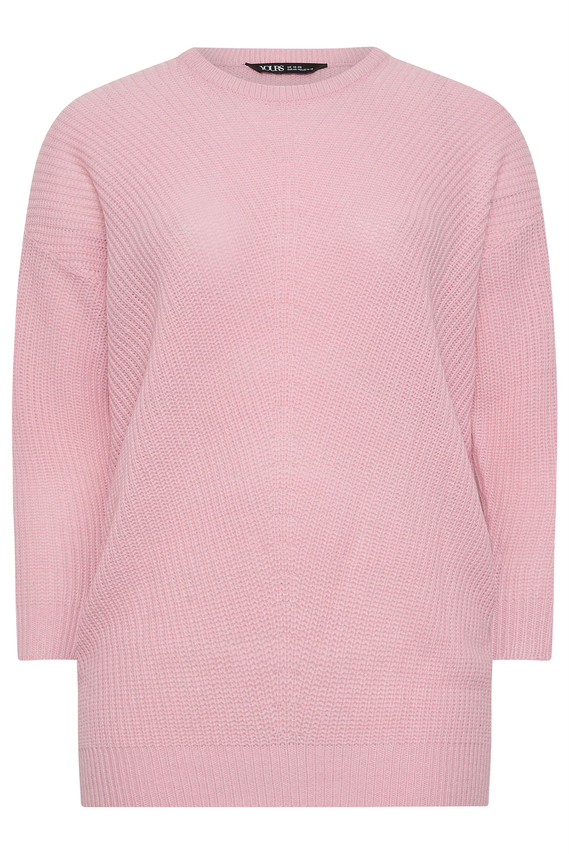 YOURS Curve Pink Essential Jumper